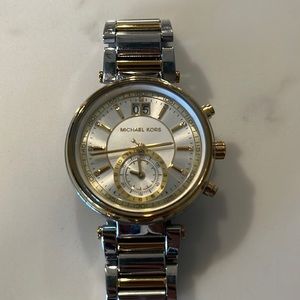 Michael Kors stainless steel watch. Simple and cute